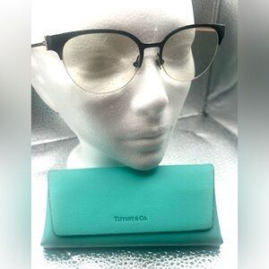 TIFFANY & CO Prescription Ready Half Rim Eyeglasses for Women w/ case(Authentic)